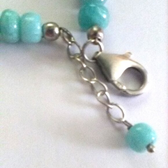 Amazonite Bead Bracelet - Picture 6 of 7